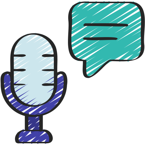 Ícone representando processamento de áudio